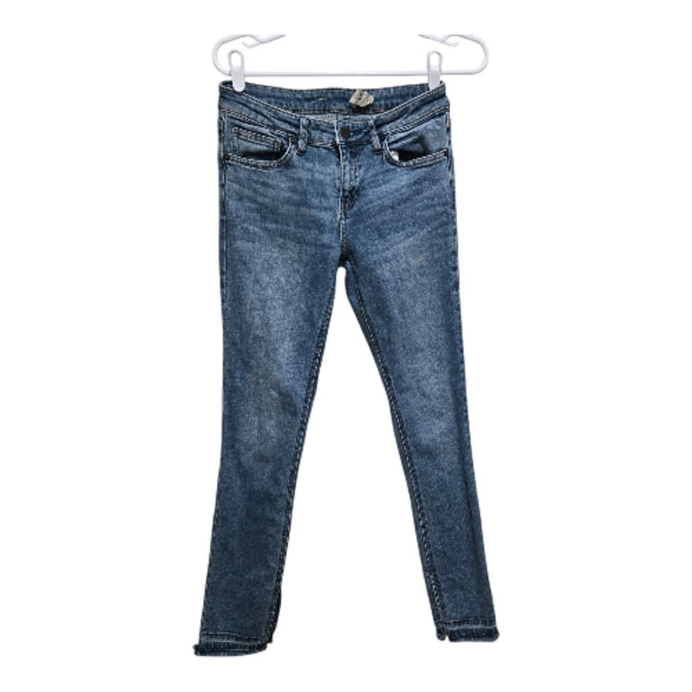 Free People High Rise Skinny Jeans Women’s 27 Medium Wash